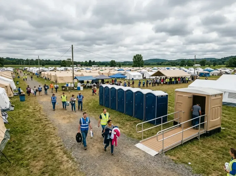 disaster-relief-camp-restrooms-010 — frequently asked questions, Dumpster & Portable Bathrooms Rental in Newport, AR